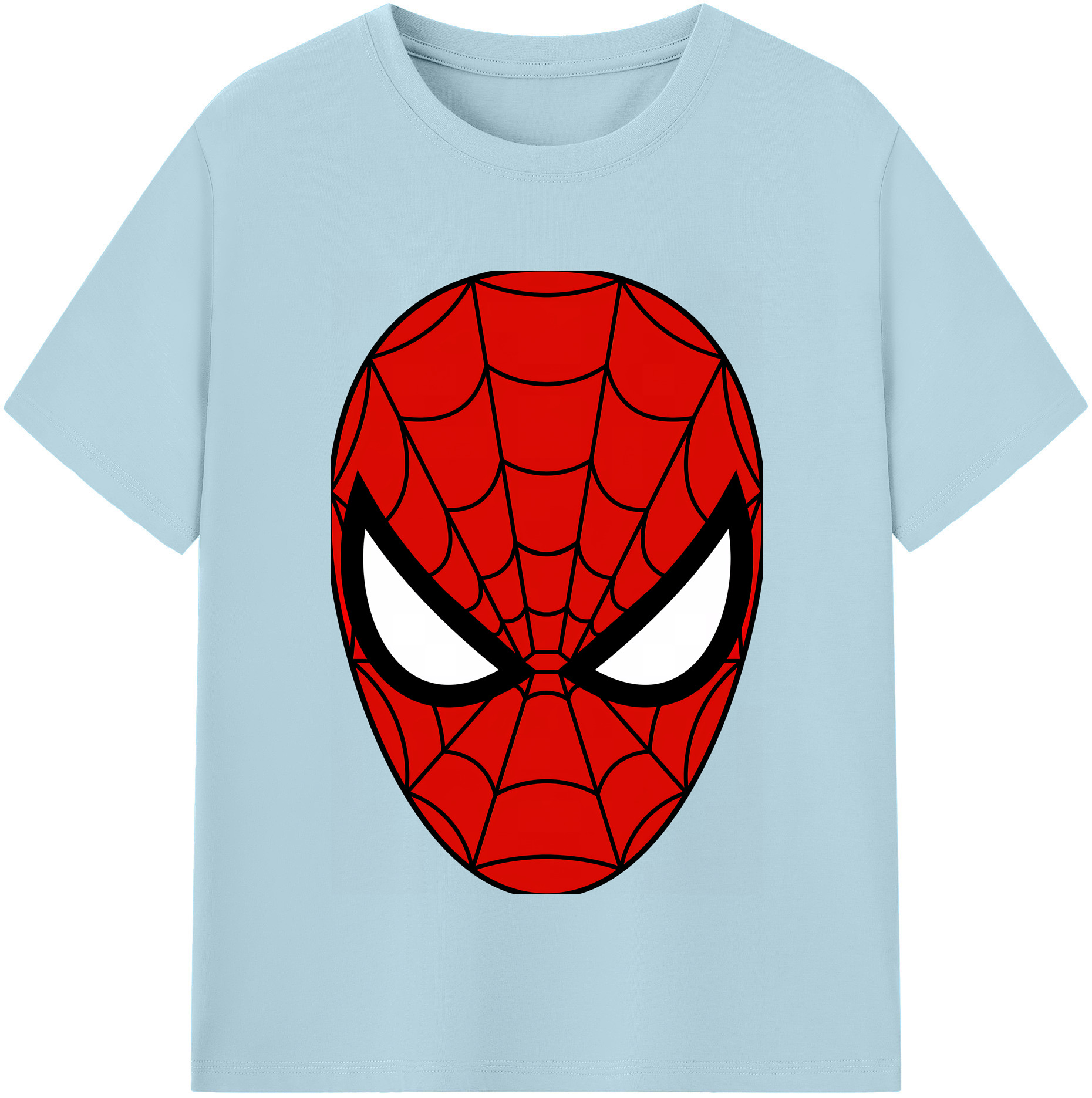 （画像用） Spider Man スパイダーマン 綿100％半袖Tシャツ（フロントプリント）